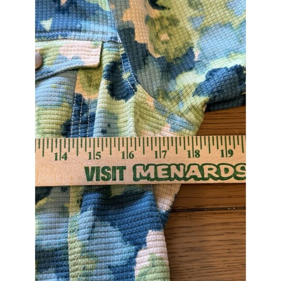 PENDLETON Warranted To Be Womens Cotton Jacket Size Medium Ribbed Spring Classic - Picture 8 of 16